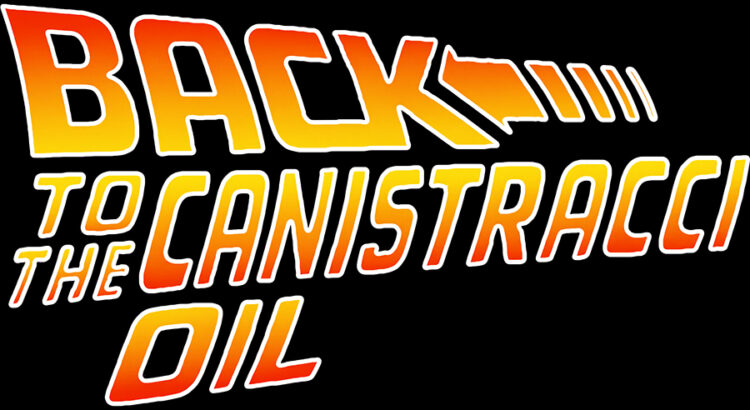 Logo dei Back to the Canistracci Oil - band pop-rock anni 80