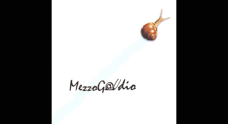 Copertina dell'album Mezzogaudio con Matteo De Angelis.