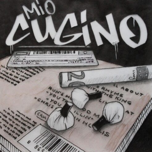 Copertina del singolo con Matteo De Angelis, Trombettista in "Mio cugino" di Taiotoshi.